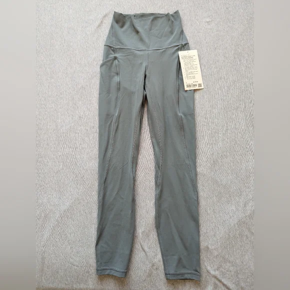 NWT Lululemon Align High-Rise Pant with Pockets 25" in Belgian Blue - Picture 4 of 9